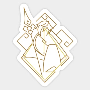 Zhongli Constellation Sticker